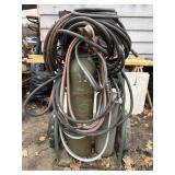 Oxy-Acetylene Tanks/Hoses etc. on a Cart