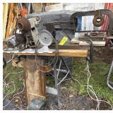 Band Saw, Drill Press & Motor