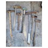 Variety of Axes & Sledge Hammers