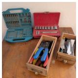 Variety of Tools- Saw Blades & Gasket Cutter Set