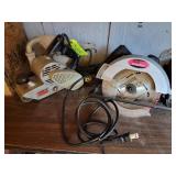 Drill Master Circular Saw & Skil Belt Sander