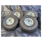 4 Unused-- 4.10/3.50-4 Tires