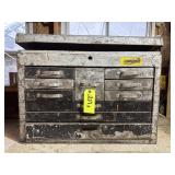 Metal Tool Box (silver/black)