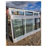 2- Vinyl End Slider Windows