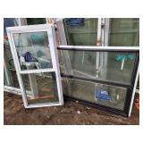 2-- Vinyl Slider Windows
