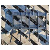 Mini Excavator Rake Attachment ZJZ12-50