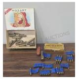 Cigar Box with Vintage Ammo and Brass