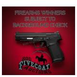 Firearms Winners Subject to Background Check