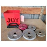 Metal Tin of Weights