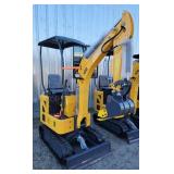 2025 Mini Crawler Excavator Model ZJZ12