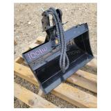 Vicsec 24" Mini Excavator Angle Bucket