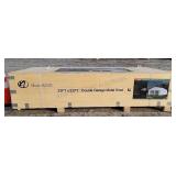 23 ft X 22 ft Double Garage Metal Shed