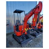 2025 Mini Crawler Excavator Model ZJZ12