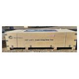 23 ft X 22 ft Double Garage Metal Shed