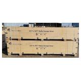 Unused 42 ft X 30 ft Metal Storage Shed