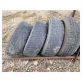 4- 17" Dodge Wheels/ 265/70R17 Tires