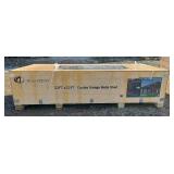 23 ft X 22 ft Double Garage Metal Shed