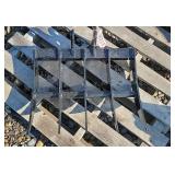 Mini Excavator Rake Attachment ZJZ12-50