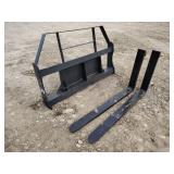 Mini Skid Pallet Fork Frame