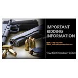 Important Bidding Information