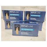 100 Rds - 222 Rem 50gr - PPU