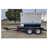 Trailer Mounted Stewart & Stevenson Generator