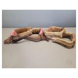 2 Sets of Raw Hide Spurs