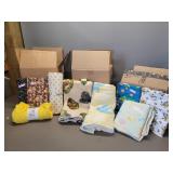3 Boxes of Fabric