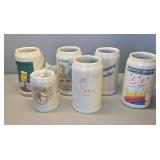 German Pottery Beer Mugs