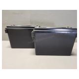 2 - Ammo Boxes - Plastic