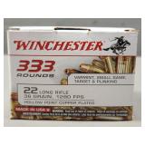 333 Rds - 22LR 36gr - Winchester