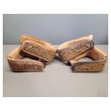 2 Sets of Leather Stirrups