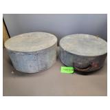 2 - Vintage Lariat Cases with Ropes