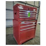 Stacked Craftsman Rolling Tool Box