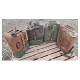 4-- Jerry Cans