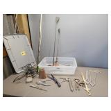 Tote of Livestock Care / Clippers / Whips