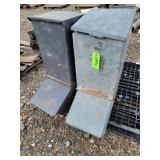 Two Pig Feeders