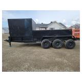 Custom Three Axle Trailer for Concrete