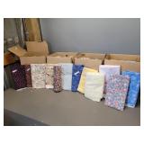 4 Boxes of Fabric