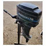 Mercury 18 Boat Motor w/ Stand