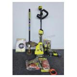 Ryobi Trimmer w/ Charger & Line