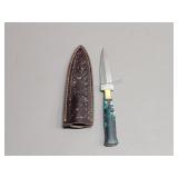 Damascus Knife w/  Sheath