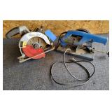 6" Metal Chop Saw & 7 1/4" Super Saw - Gas