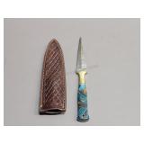 Damascus Knife w/  Sheath