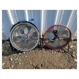 2-- 20" Shop Fans