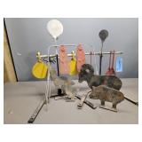 Steel & Rubber Firearm Targets