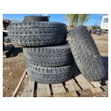 4 - Bridgestone Tires on Wheels