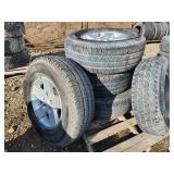 5 - Good Year Wrangler tires on Jeep Wheels