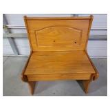 Wood Bench