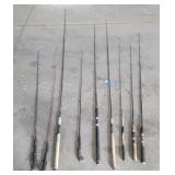 9 - Fishing Rods (no reels) - Please Preview